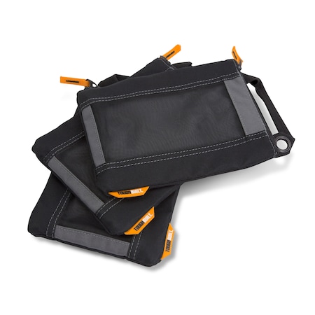 Toughbuilt Fastener Bags, PK3 TB-94-M-3